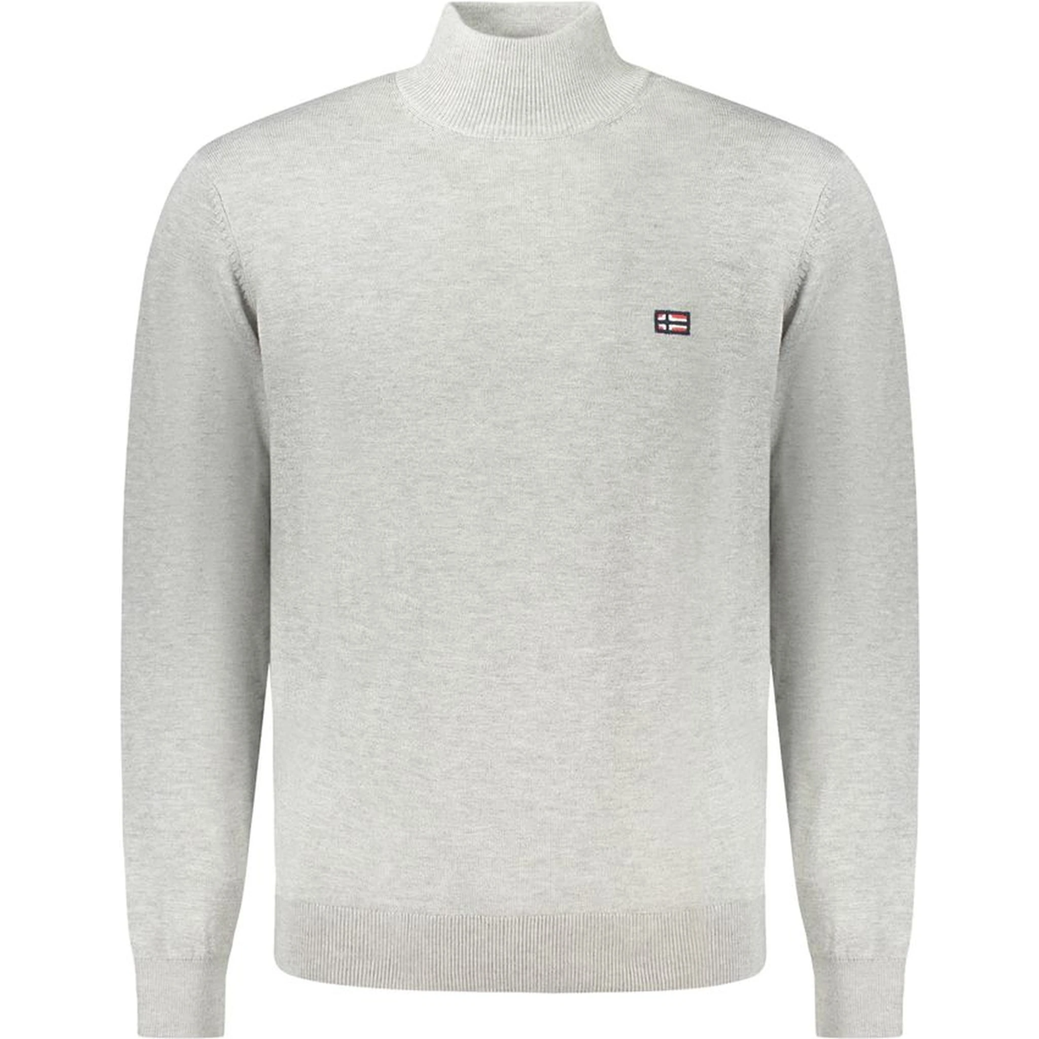 Gray Polyester Sweater