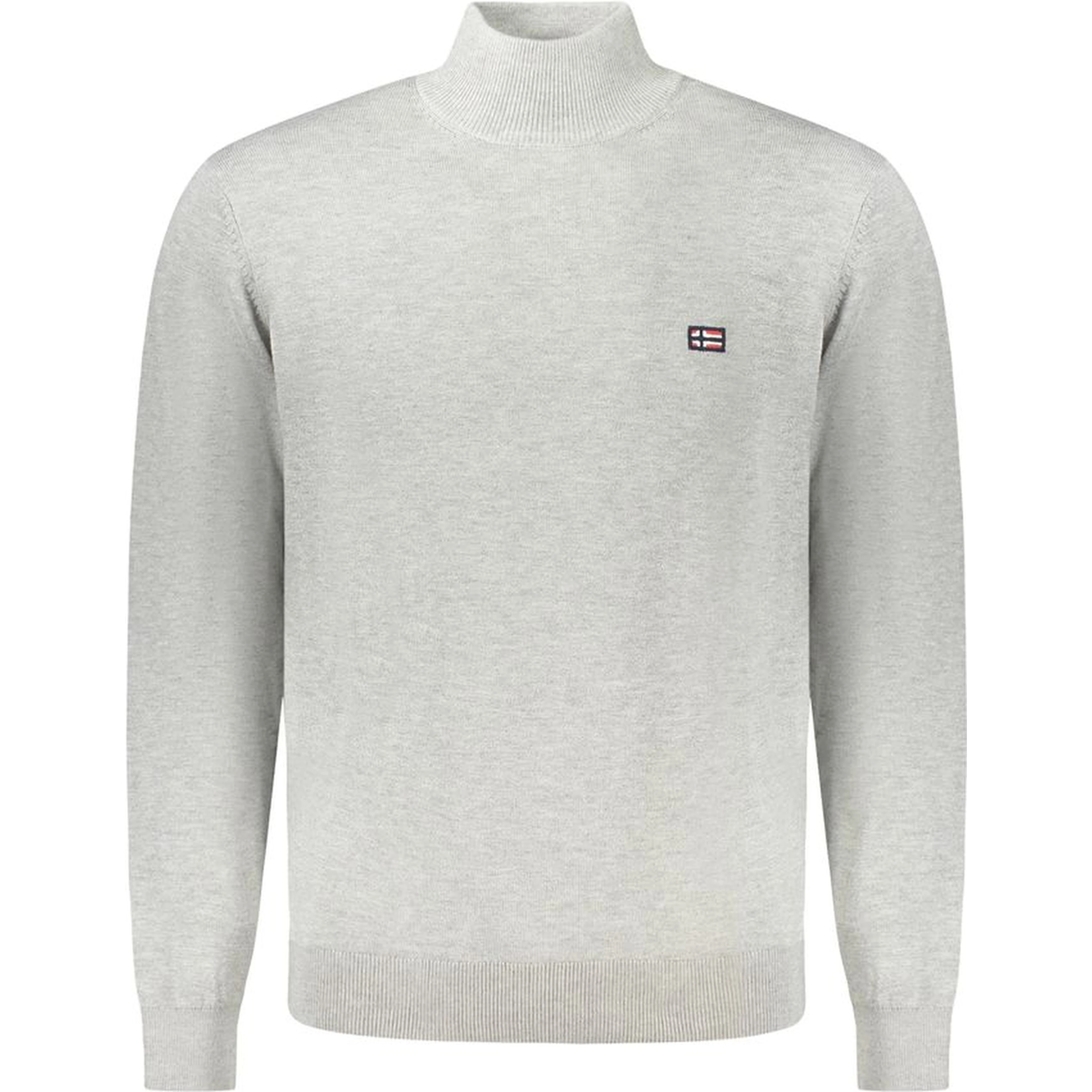 Gray Polyester Sweater