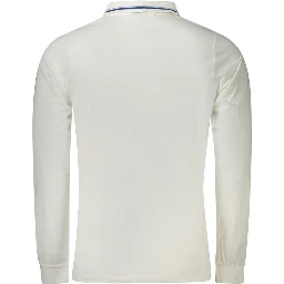 White Cotton Polo Shirt