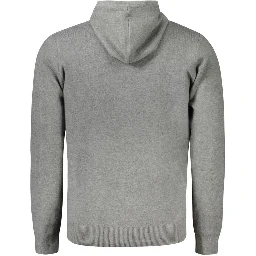 Gray Polyester Sweater