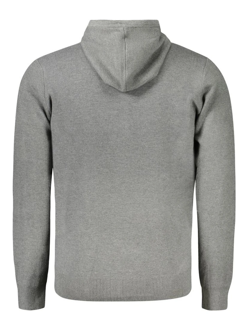 Gray Polyester Sweater
