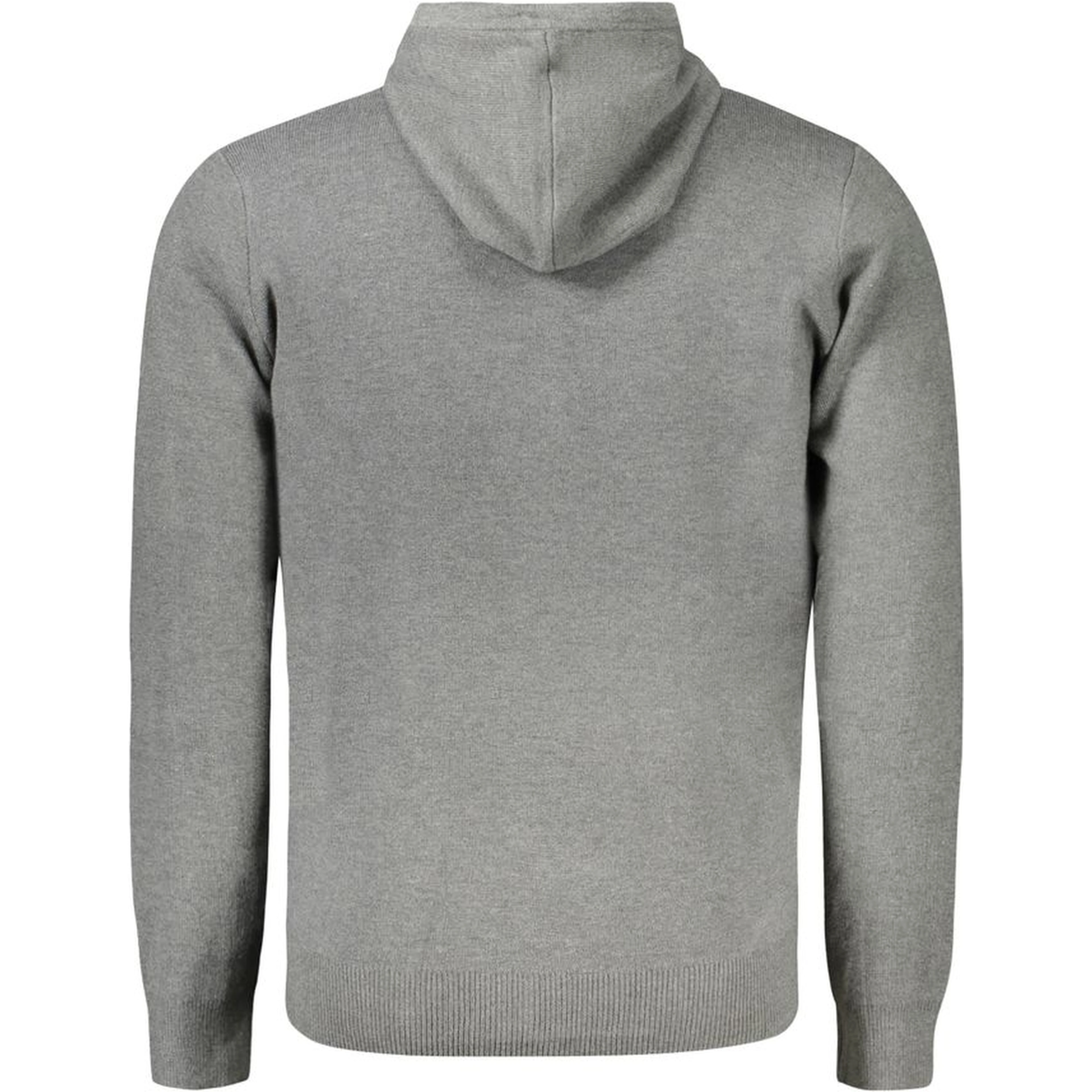 Gray Polyester Sweater