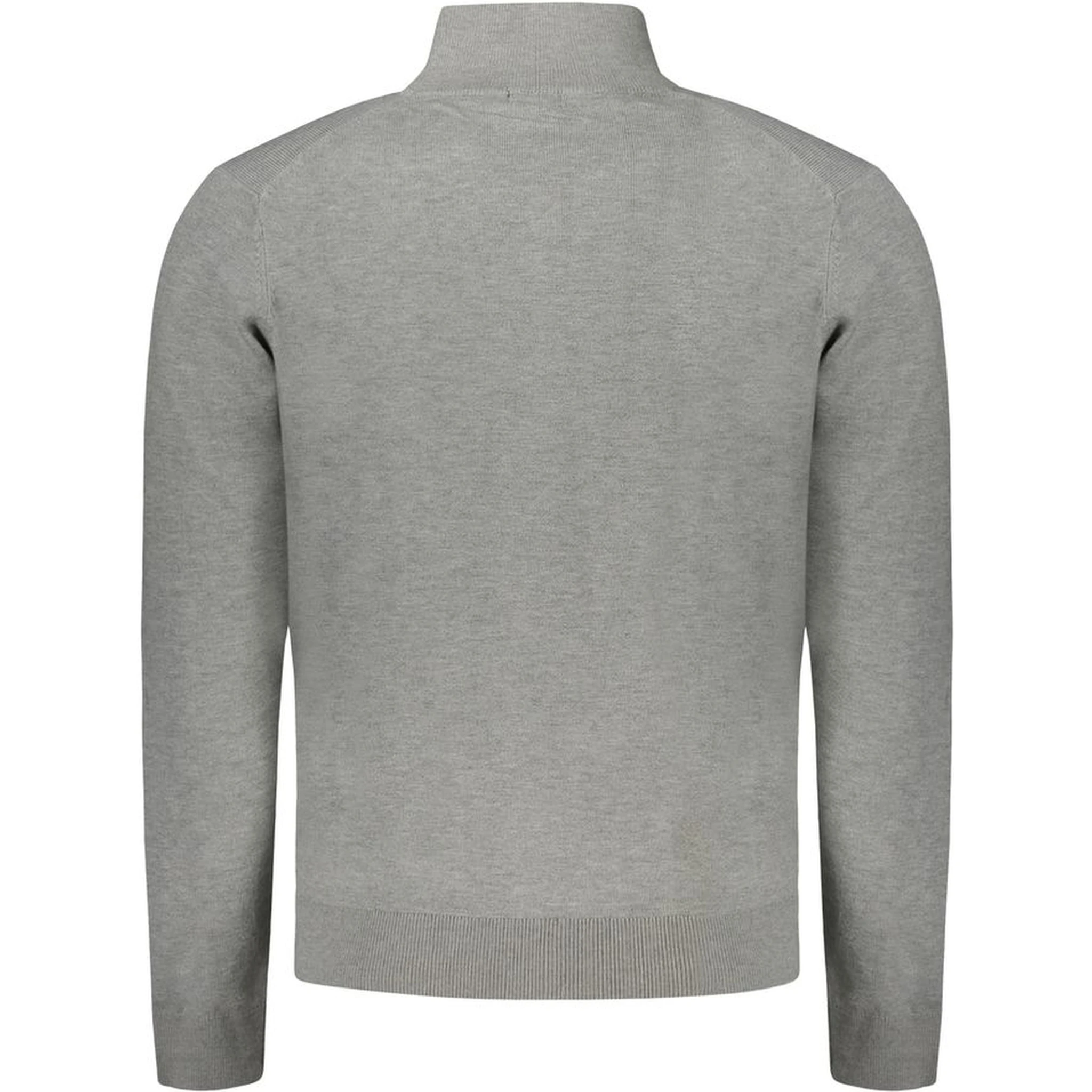 Gray Polyester Sweater