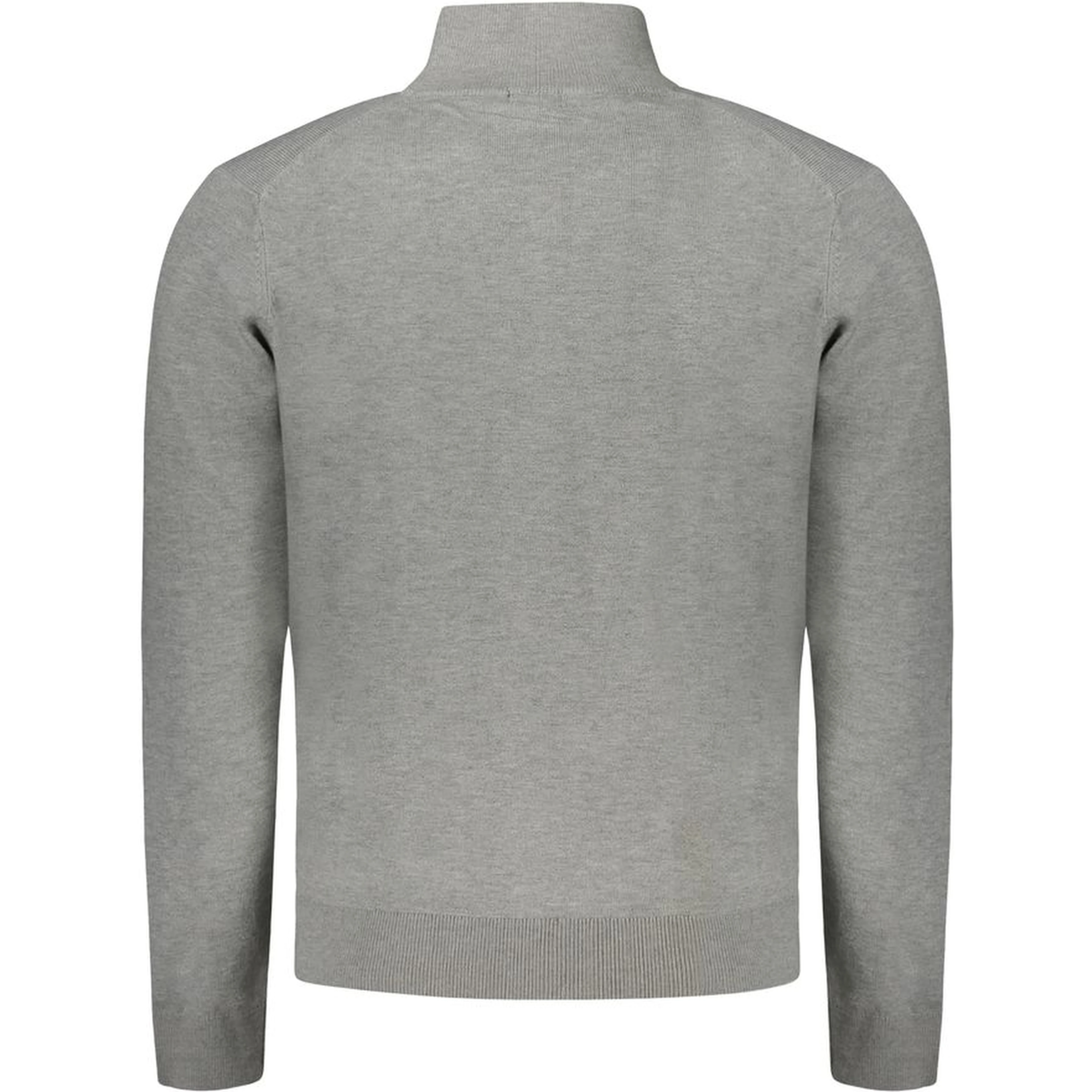 Gray Polyester Sweater