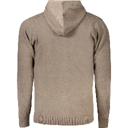 Brown Polyester Sweater