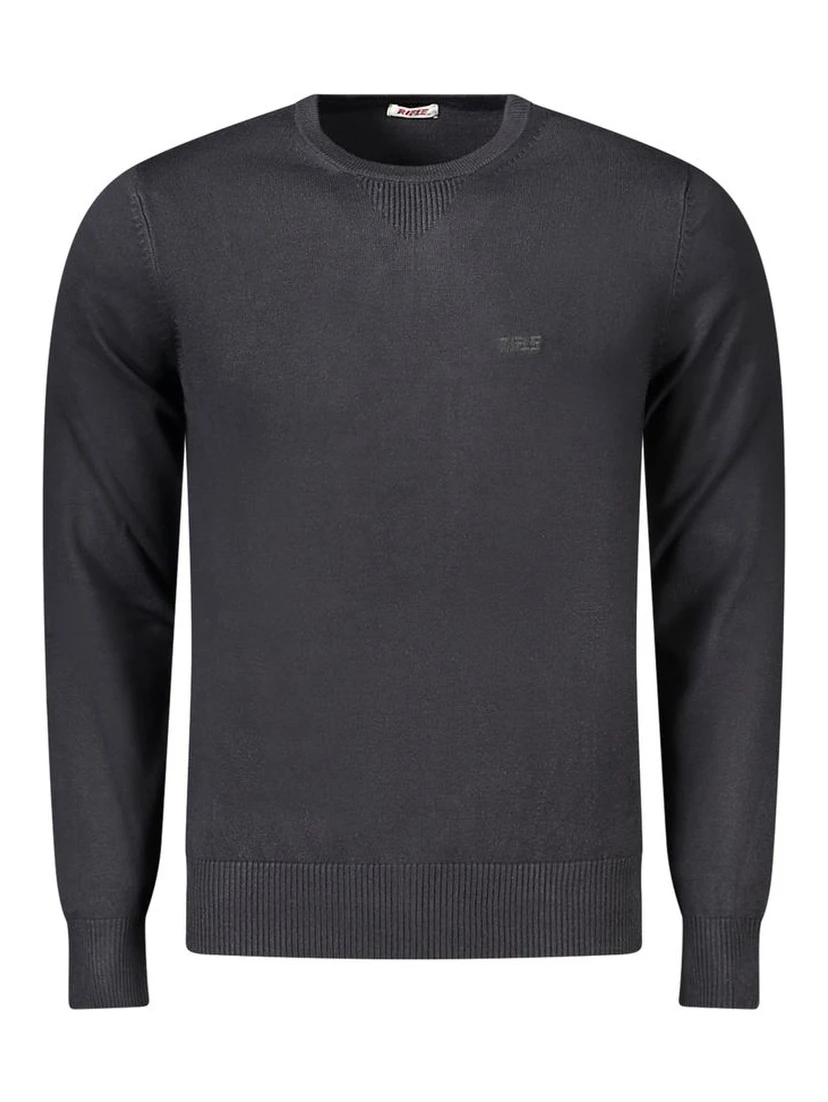 Black Nylon Sweater
