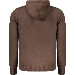 Brown Polyester Sweater