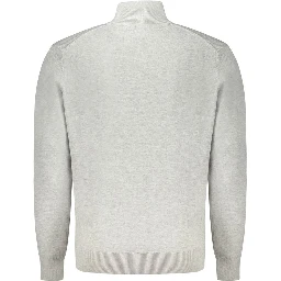 Gray Polyester Sweater