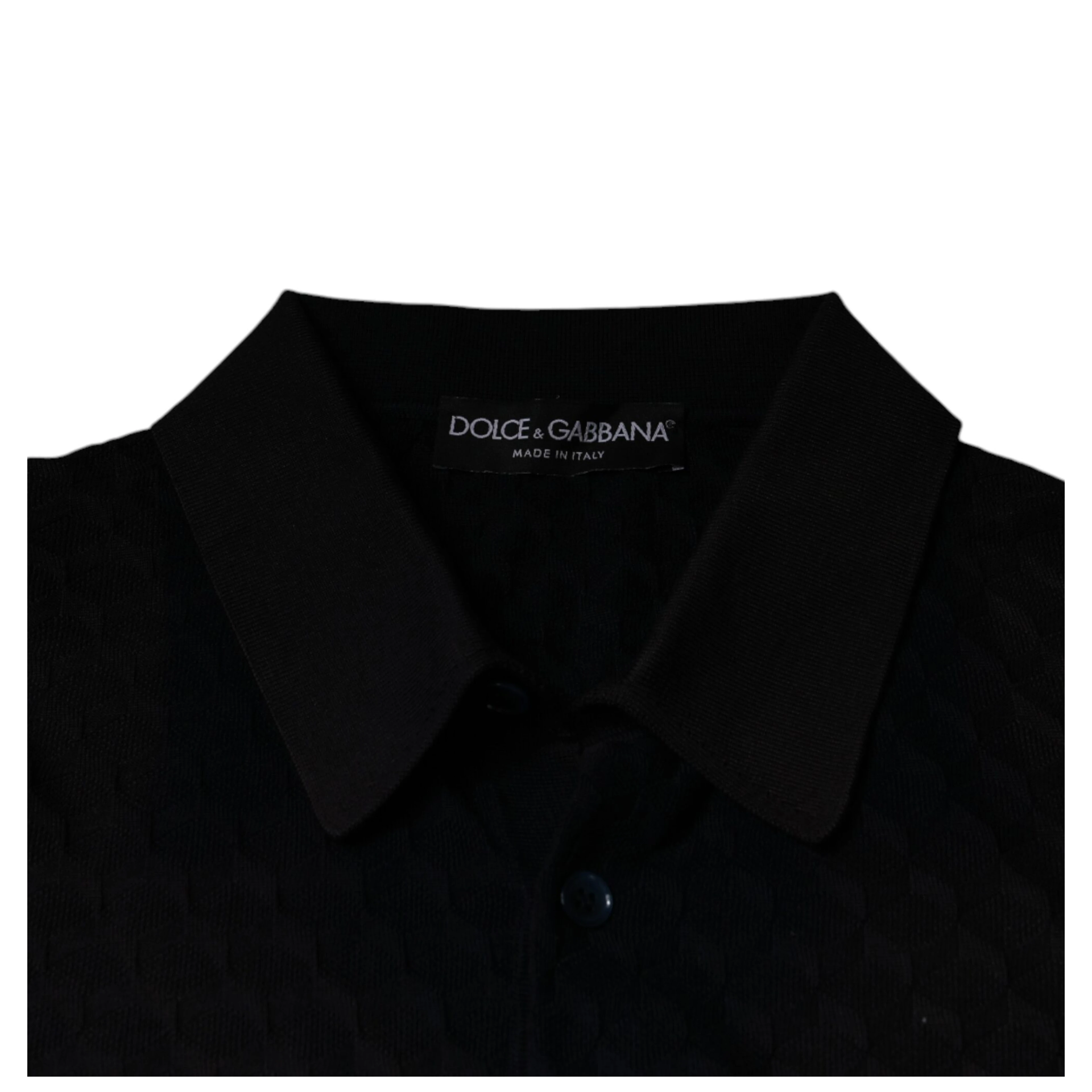 Multicolor Silk Button Down Collared T-shirt