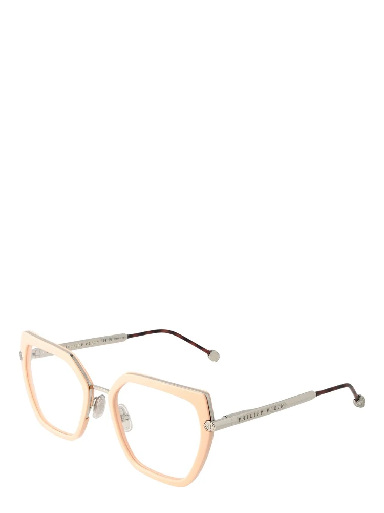Pink Metal & Plastic Glasses (Frames)