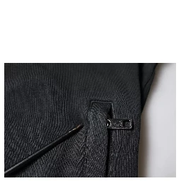 Black Logo Plaque Hooded Full Zip Sweater
