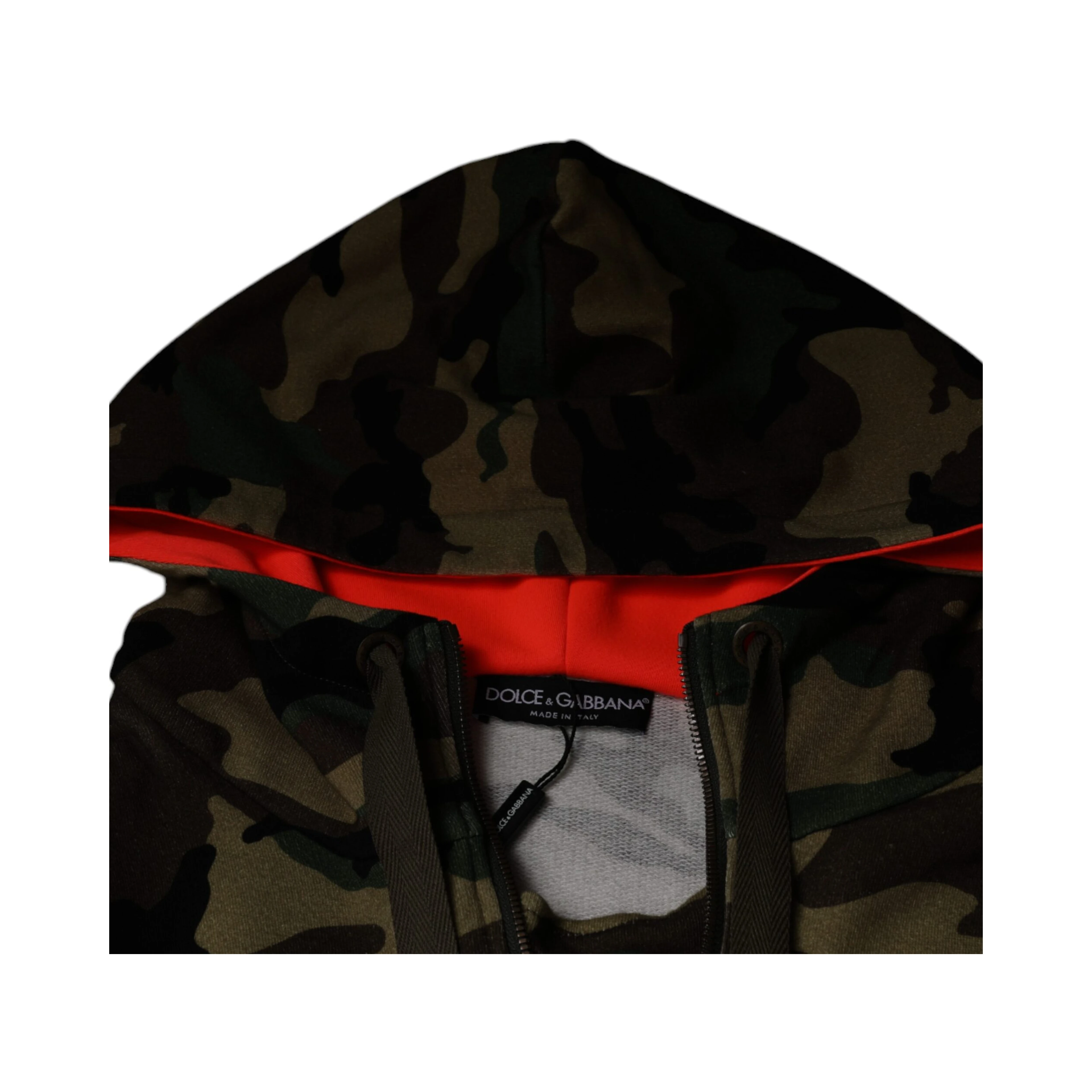 Multicolor Camouflage Hooded Men Sweatshirt Sweater