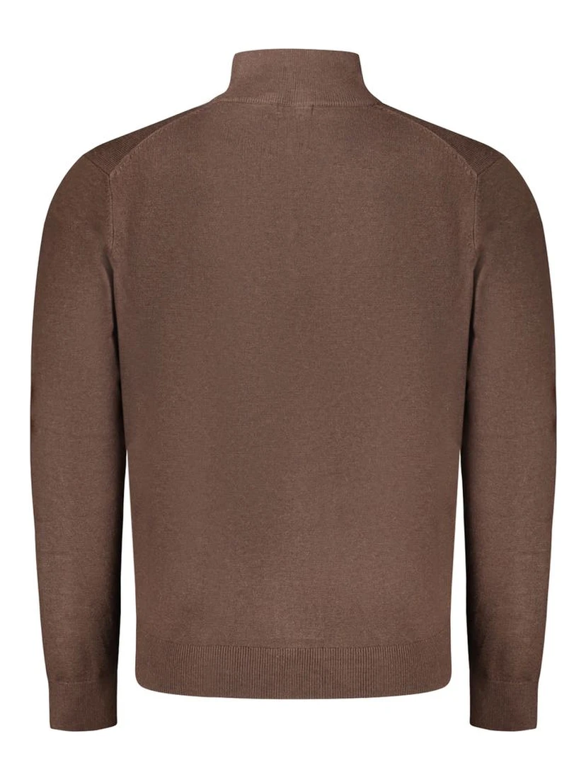 Brown Polyester Sweater