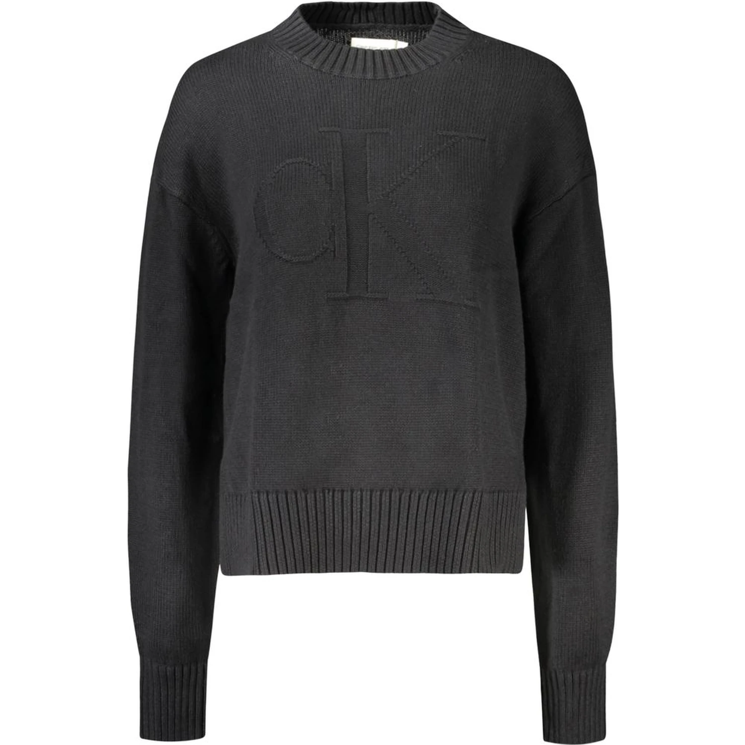 Black Cotton Sweater