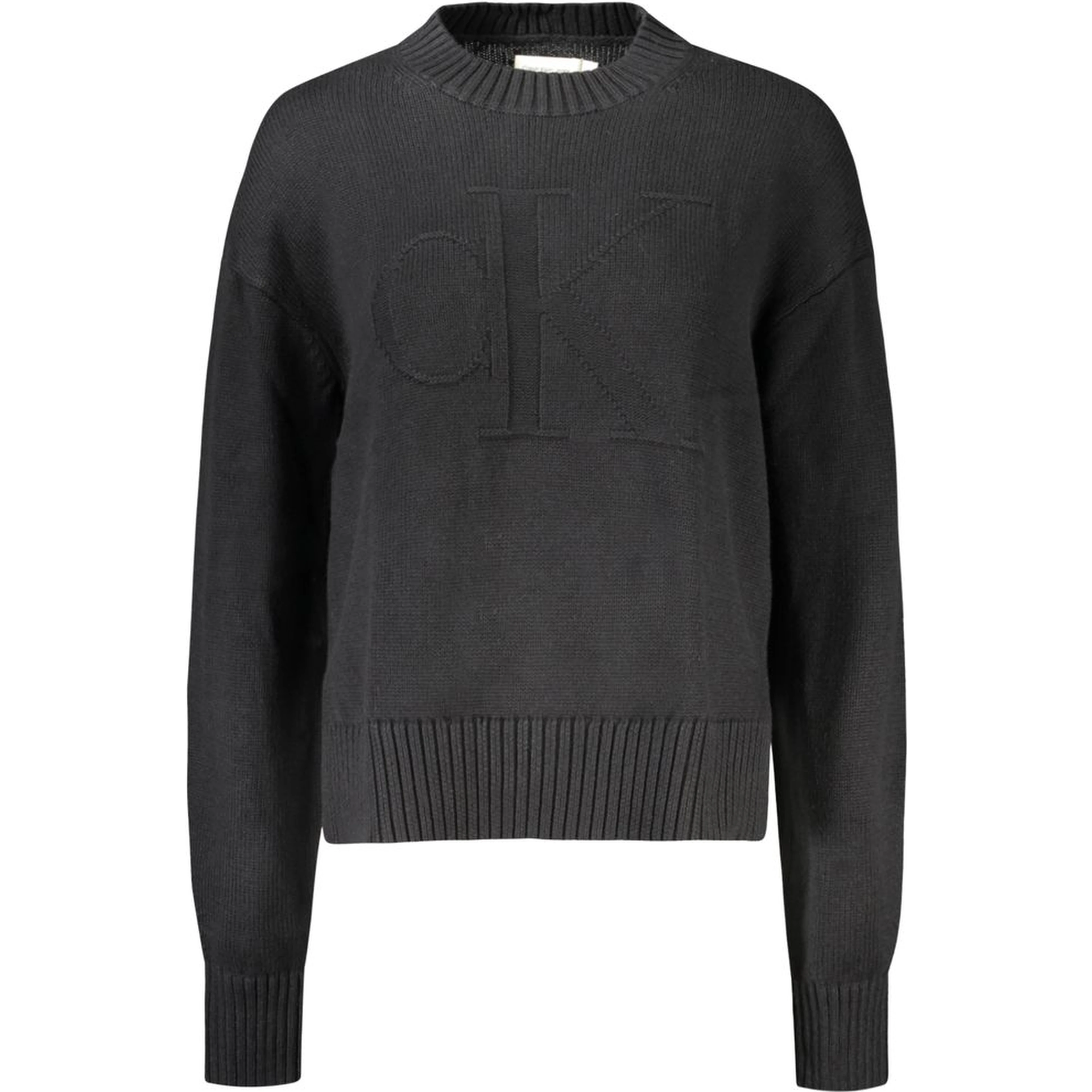 Black Cotton Sweater