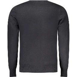 Black Nylon Sweater