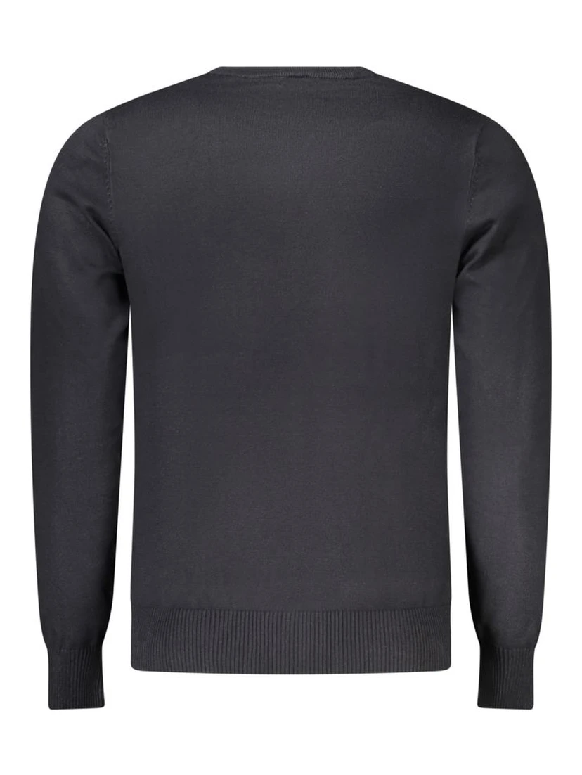 Black Nylon Sweater