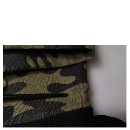 Black Camouflage Hooded Sweatshirt Sweater