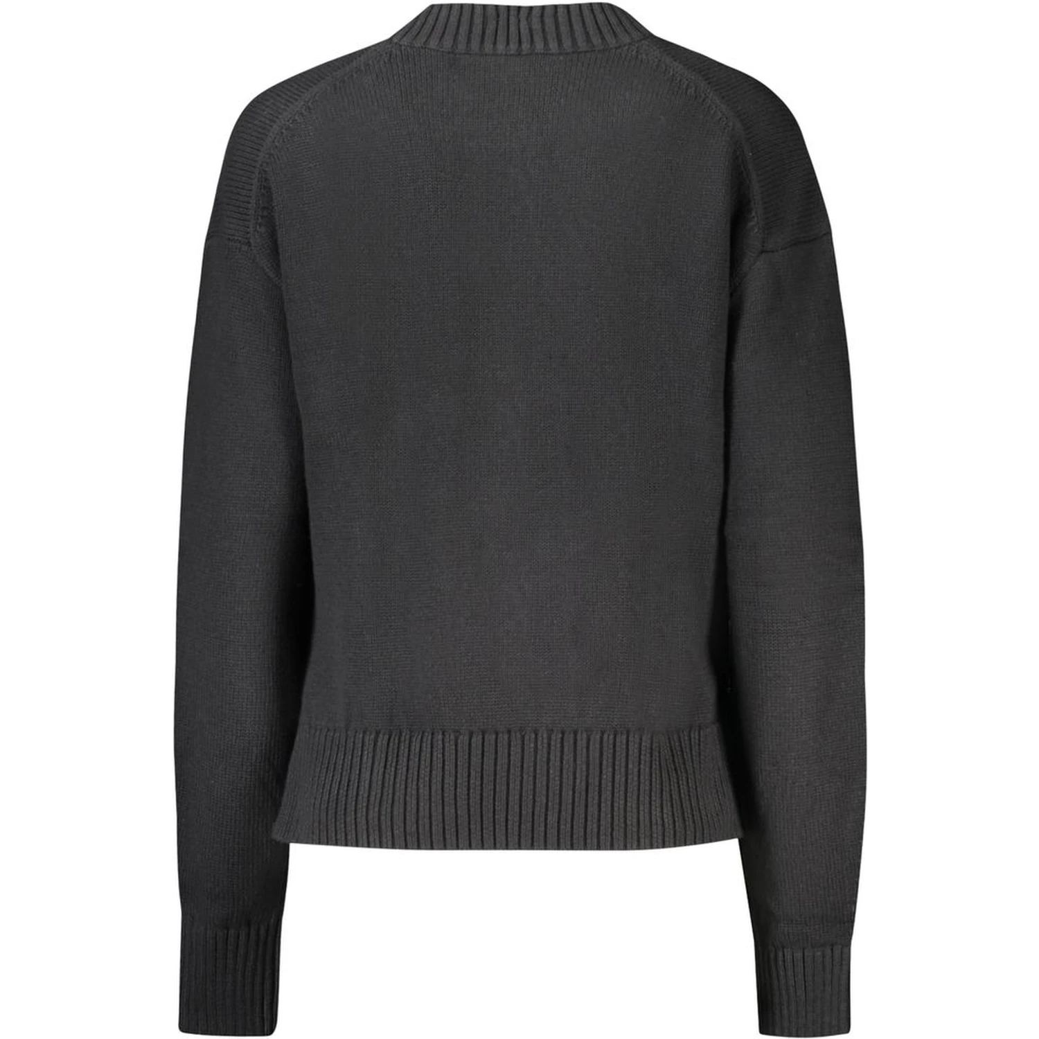 Black Cotton Sweater
