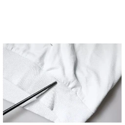 White Caesar Cotton Hooded Pullover Sweater