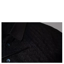 Multicolor Silk Button Down Collared T-shirt