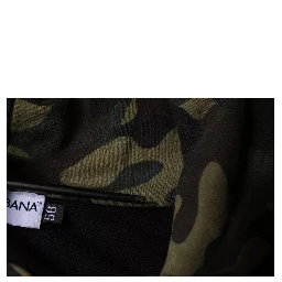 Black Camouflage Hooded Sweatshirt Sweater