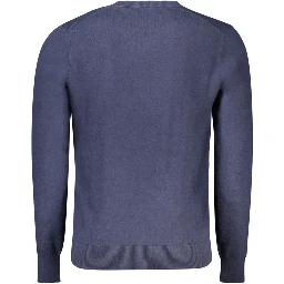 Blue Cotton Sweater