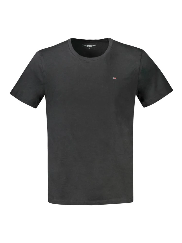 Black Cotton T-Shirt