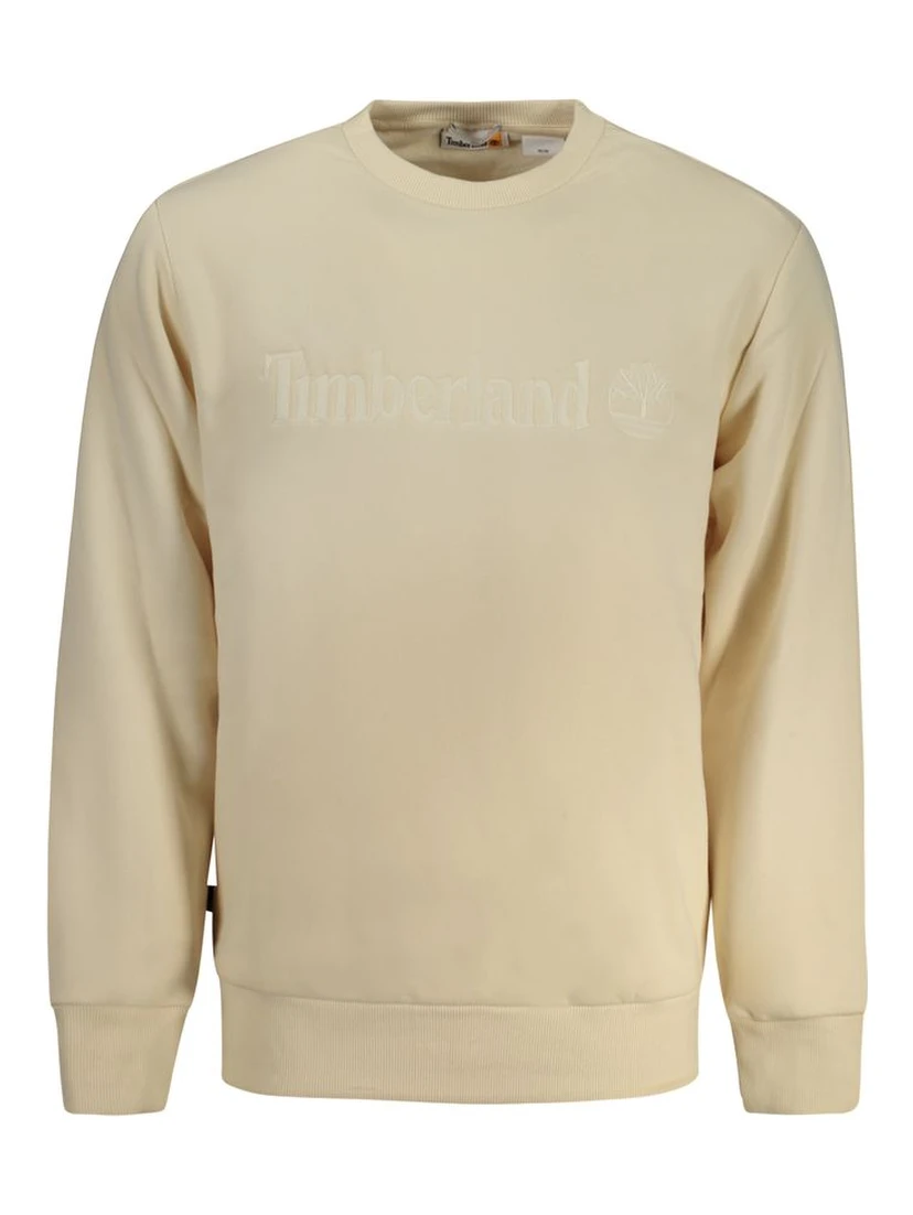 Beige Cotton Sweatshirt