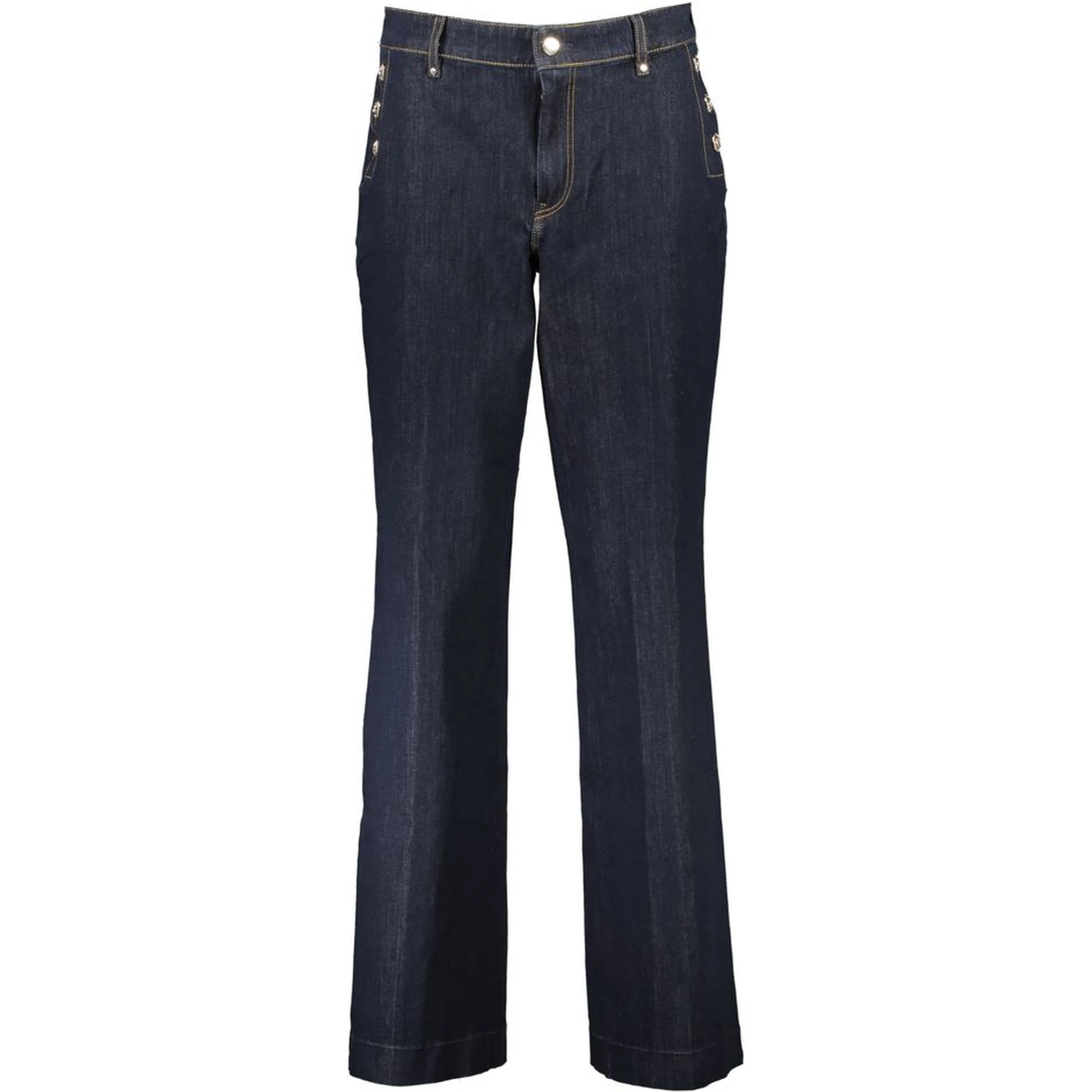 Blue Cotton Jeans Denim