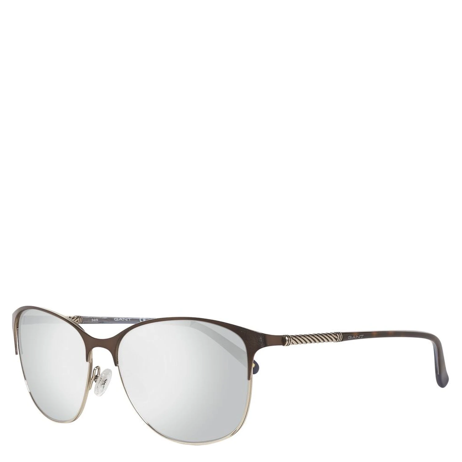 Brown Metal Sunglasses