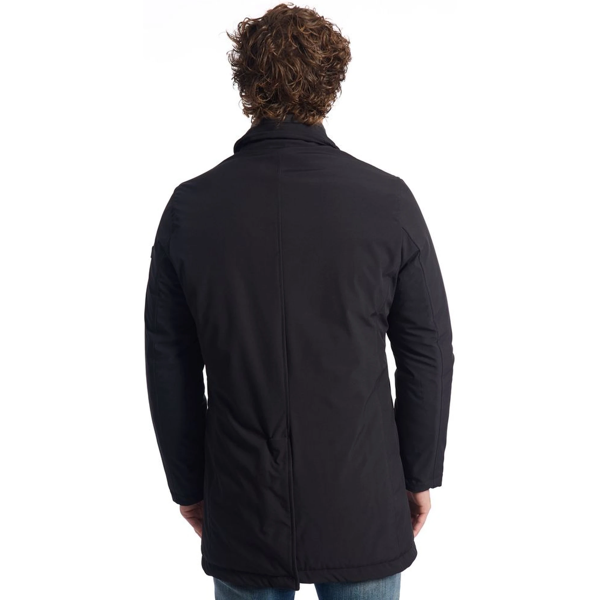 Black Polyester Jacket