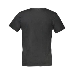 Black Cotton T-Shirt