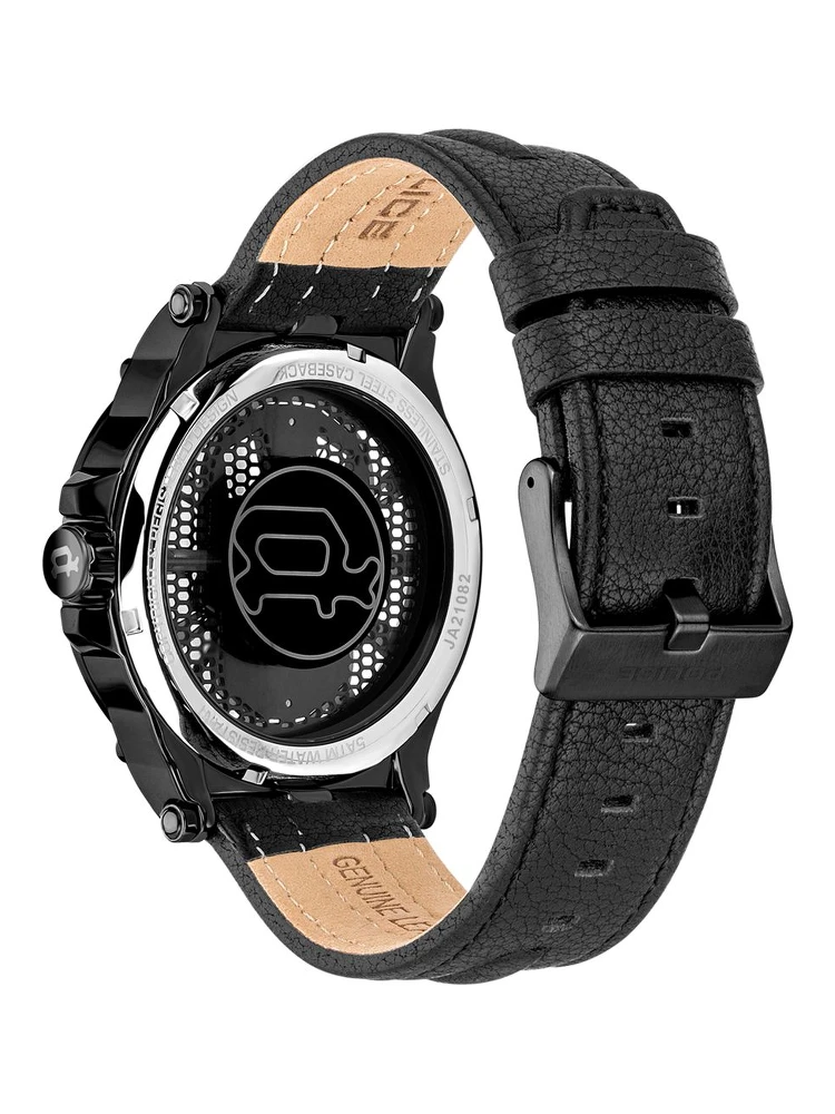 Black Leather Dress Watch alternative