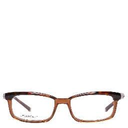 نظارات بلاستيكية بنية اللون (إطارات)