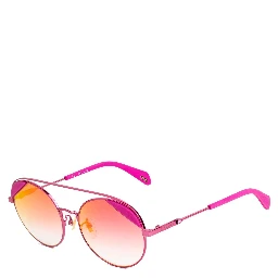 Pink Metal Sunglasses