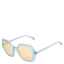 Blue Injected Sunglasses
