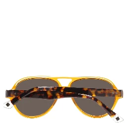 Orange Acetate Sunglasses