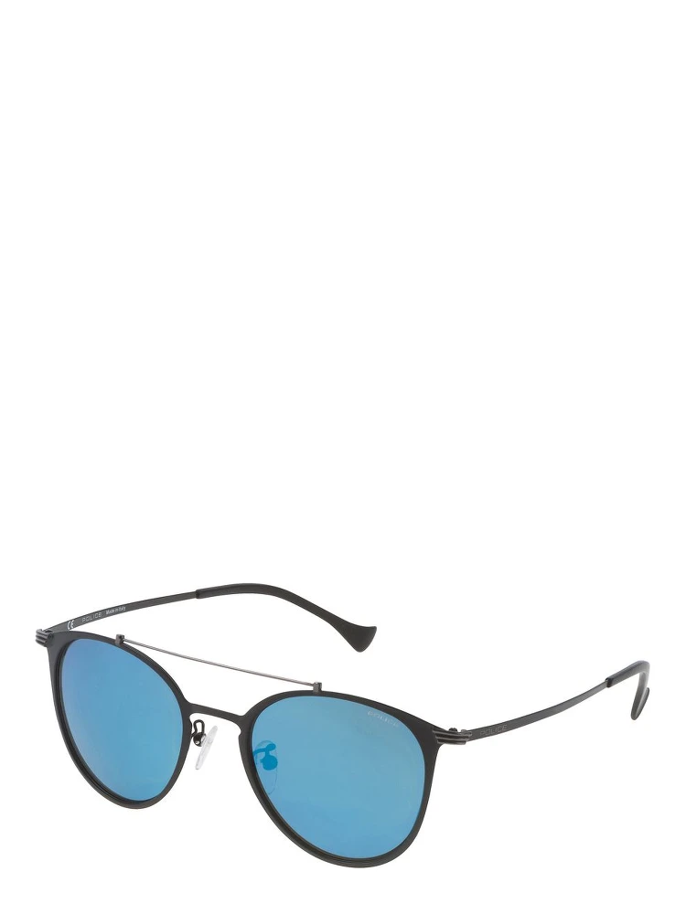 نظارات شمسية معدنية سوداء