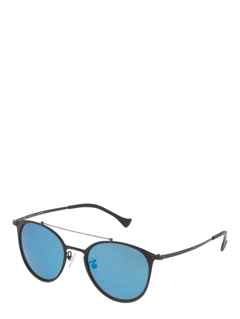 نظارات شمسية معدنية سوداء