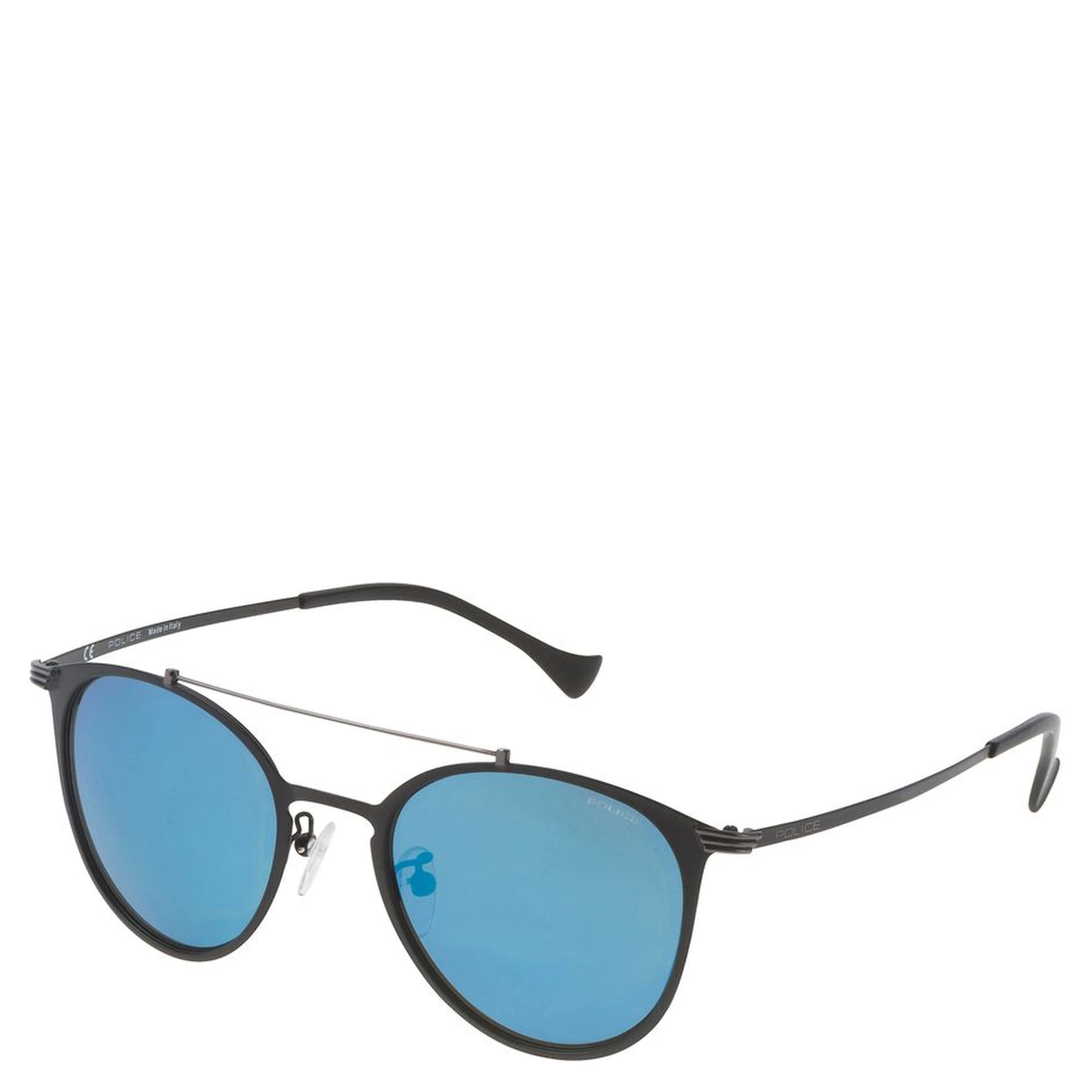 نظارات شمسية معدنية سوداء