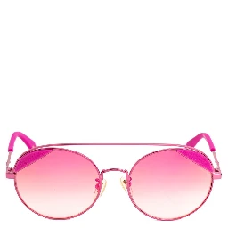 Pink Metal Sunglasses