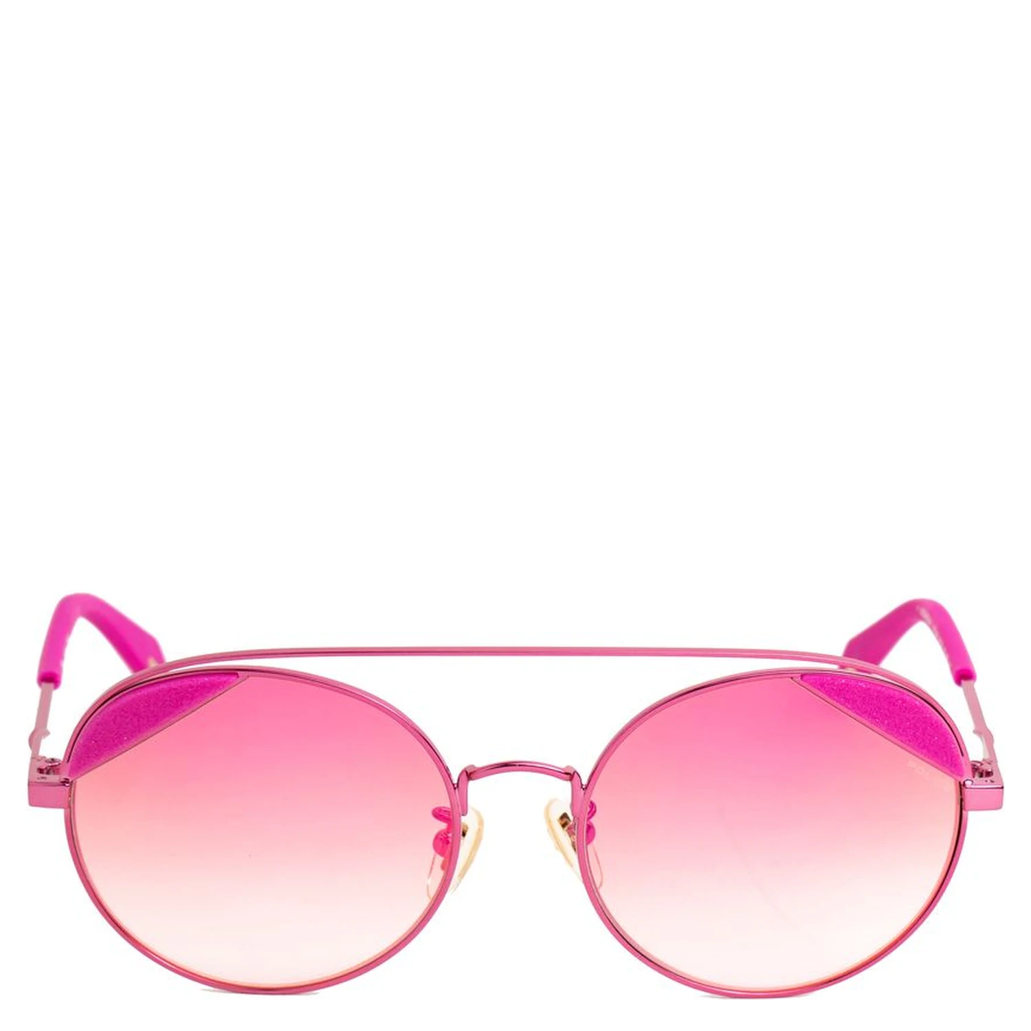 Pink Metal Sunglasses