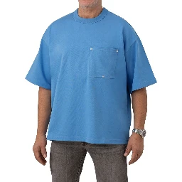 Blue Cotton T-Shirt