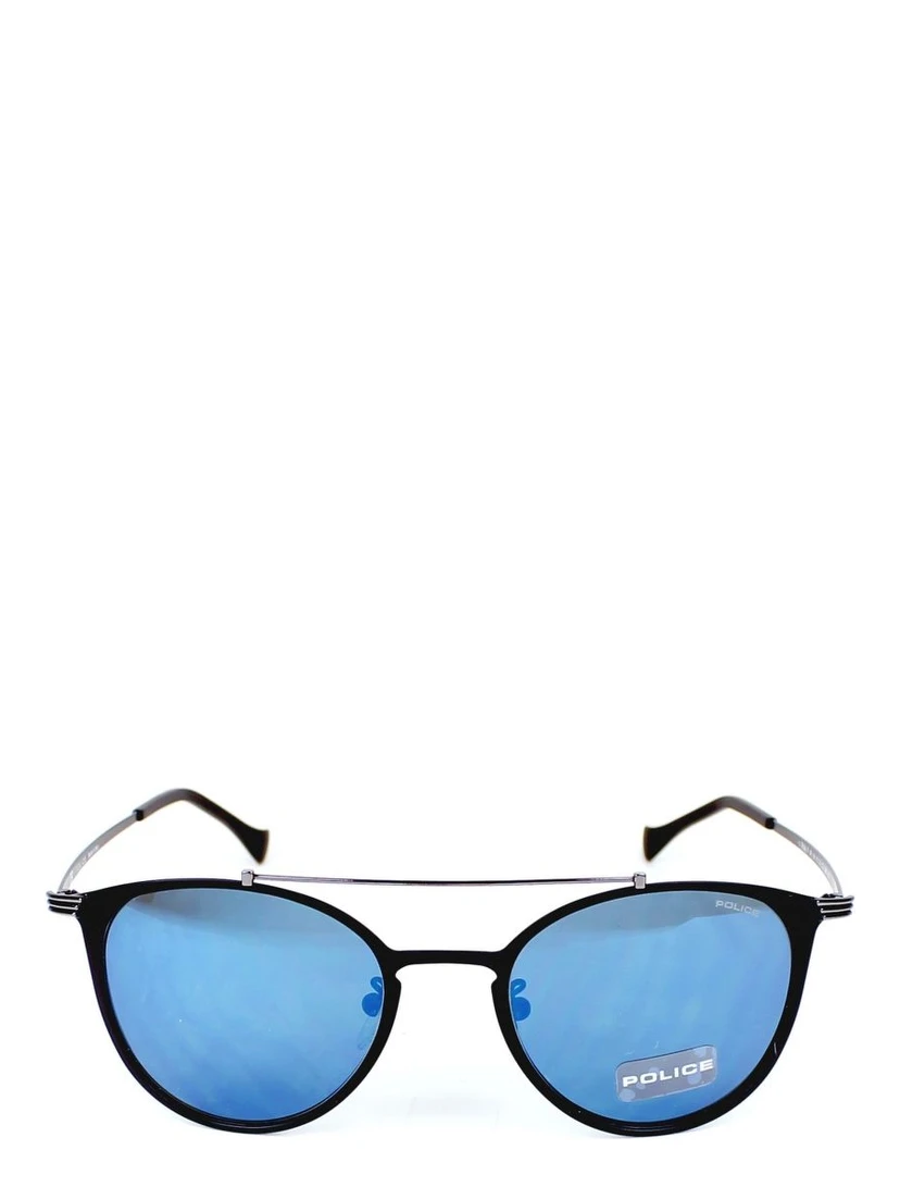 نظارات شمسية معدنية سوداء