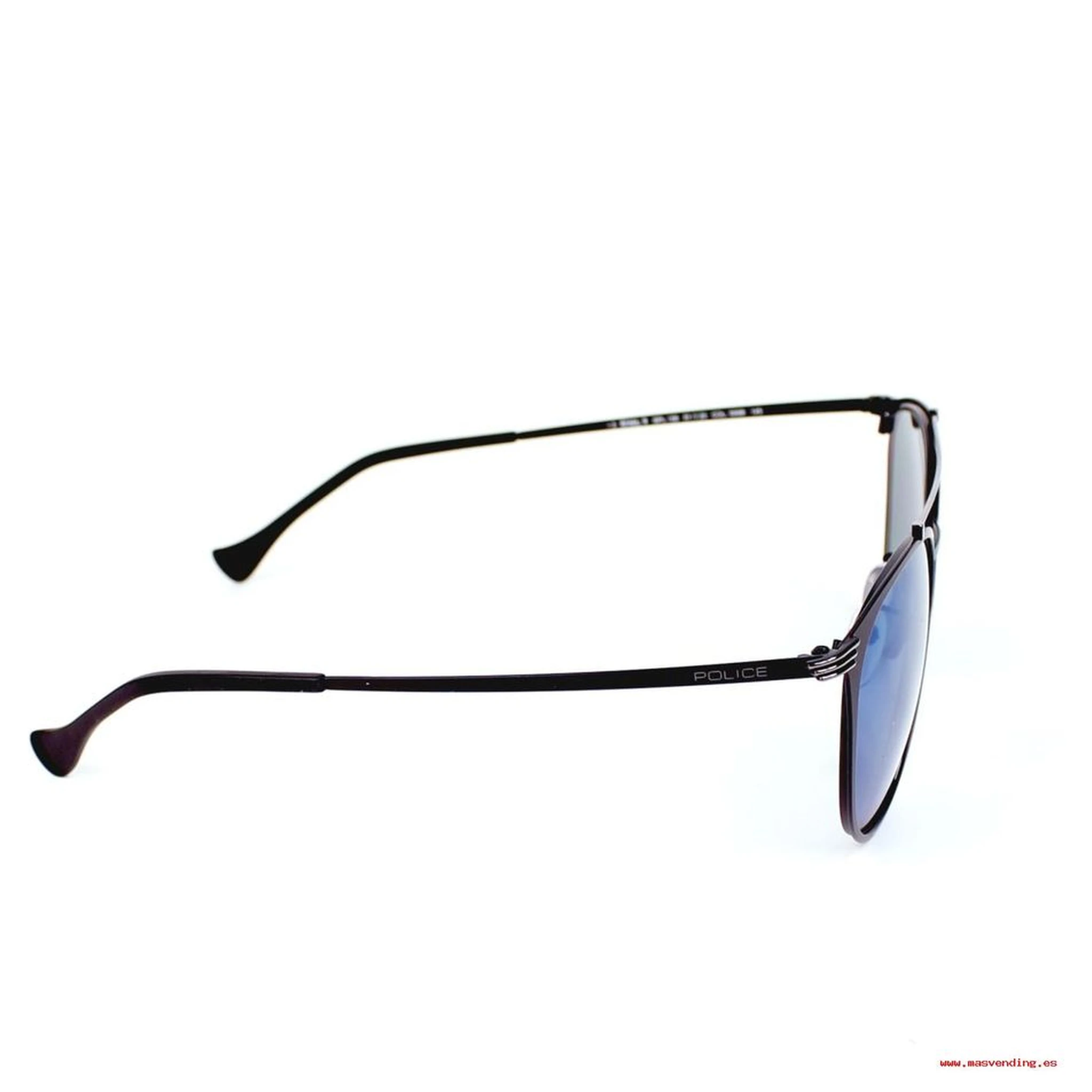 نظارات شمسية معدنية سوداء