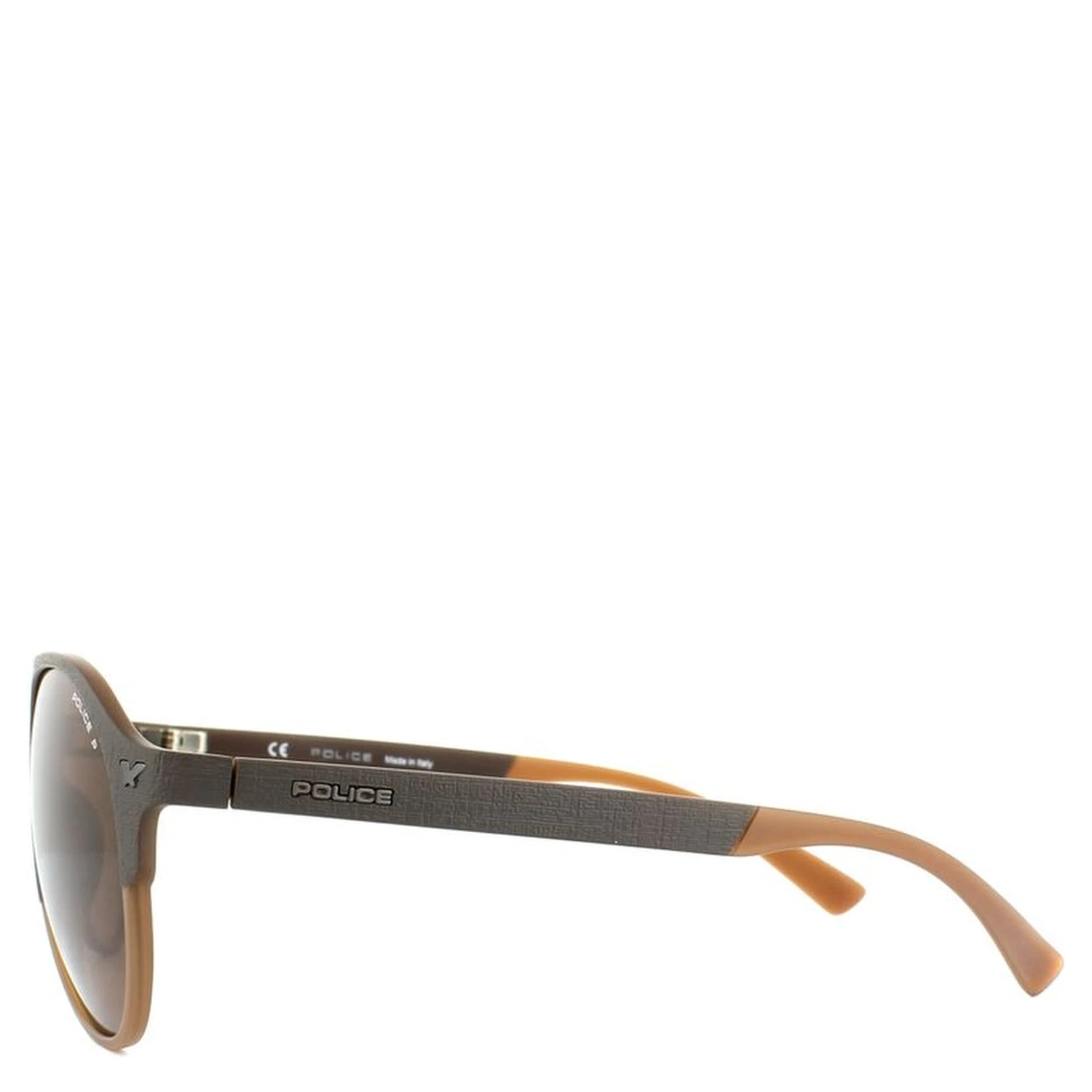 Brown Injected Sunglasses