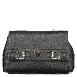 حقيبة يد من البولي إيثيلين الأسود