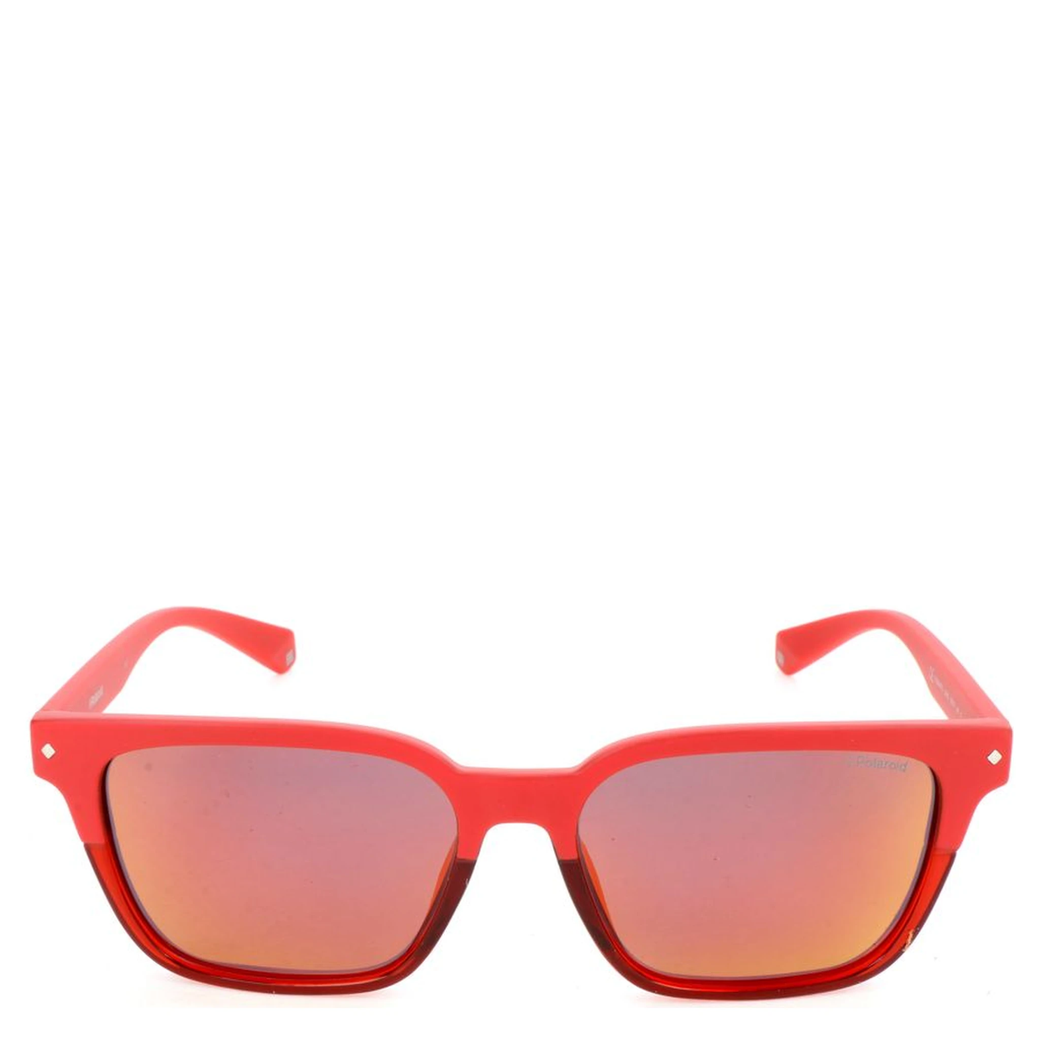 Red Polycarbonate Sunglasses