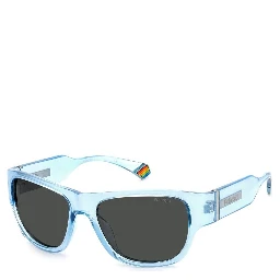 Blue Polycarbonate Sunglasses